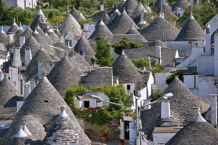 Trulli de Alberobello Excursão de um dia de Monopoli e Polignano