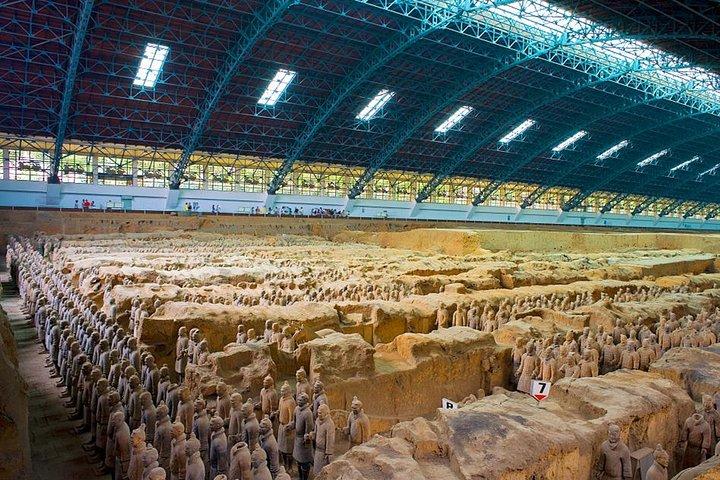 Privat dagstur til Xi'an Terracotta Warriors Museum med afhentning af lufthavnen i Xian