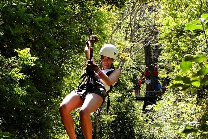 ATV & Canopy Tour vanuit Flamingo Beach