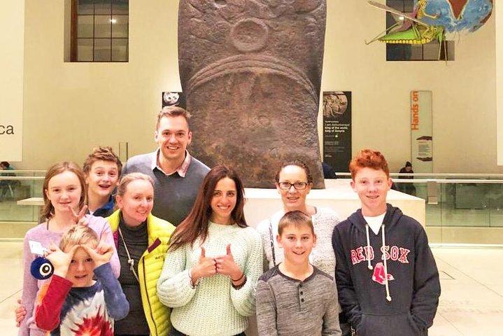 Crianças e famílias Excursão de destaques do Museu Britânico de Londres e descoberta de West End