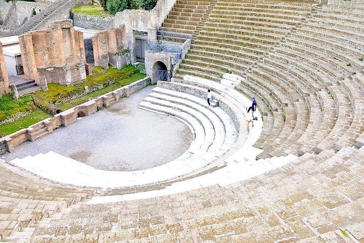 Visite privée de Pompéi avec billets d'entrée rapide aux ruines et guide exclusif