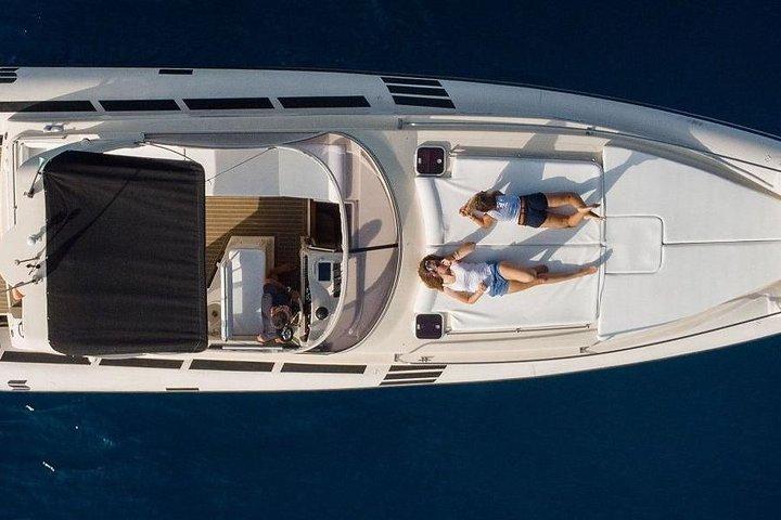 Bateau à moteur Glamour privé à Tenerife avec collations et boissons