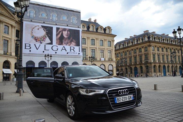 Full Day Paris Shopping med lyxbil
