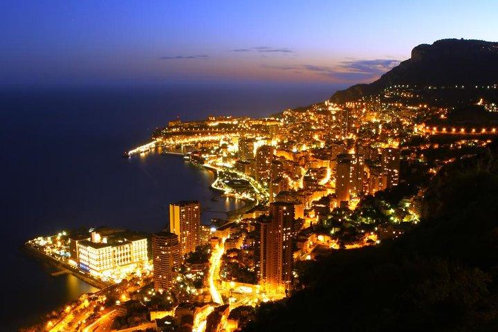 Private Tour durch Monte Carlo bei Nacht von Nizza aus