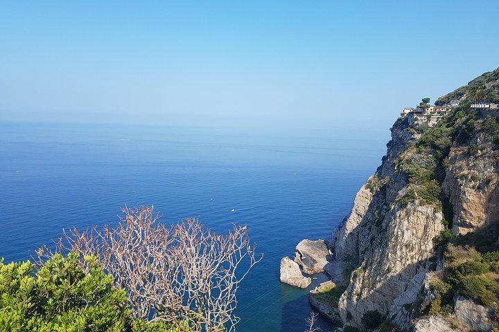 Visite privée de luxe d'Amalfi au départ de Rome : Positano, Sorrente et Ravello