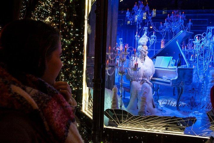 Excursão a pé pelas luzes e mercados de Natal da cidade de Nova York