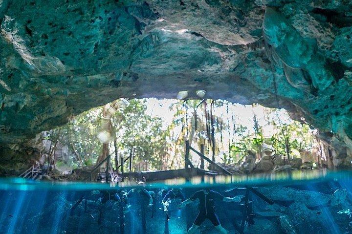 トゥルムとセノーテ カーサ トルトゥーガの日帰り旅行