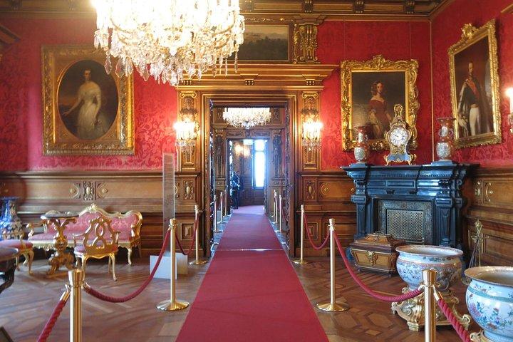 Entrada al castillo de Miramare en Trieste