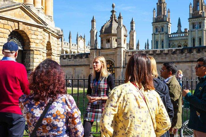 Visite à pied de l'Université d'Oxford avec guide universitaire des anciens