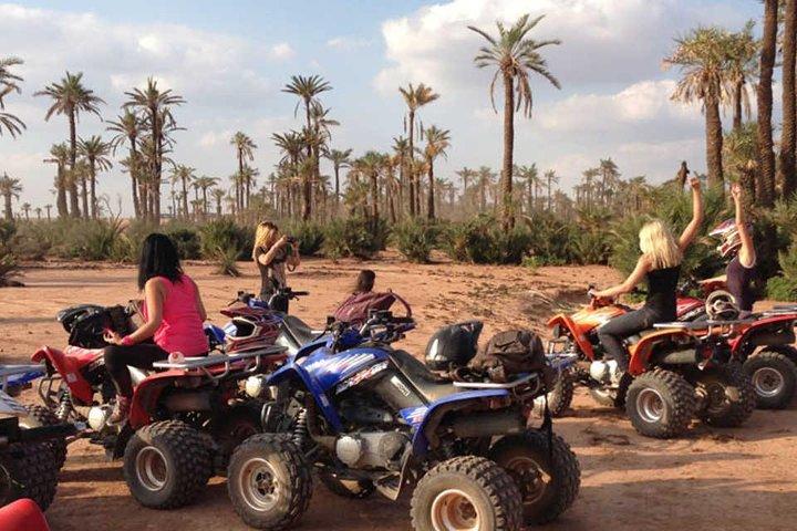Marrakech : Quad Bike in The Palm Grove