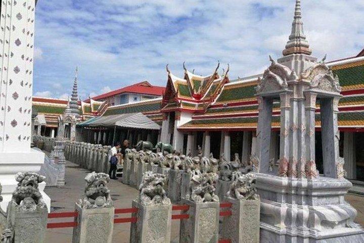Bangkoks berømte templer på sightseeing med Chinatown