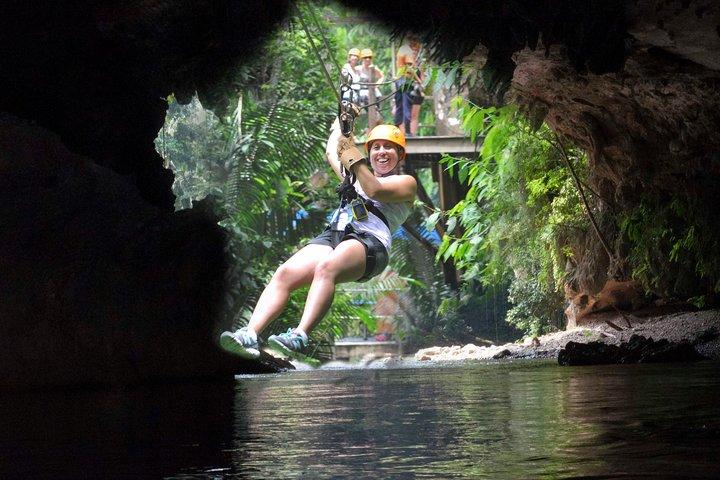 Tour Privado : Tubo Cueva y Tirolesa desde San pedro