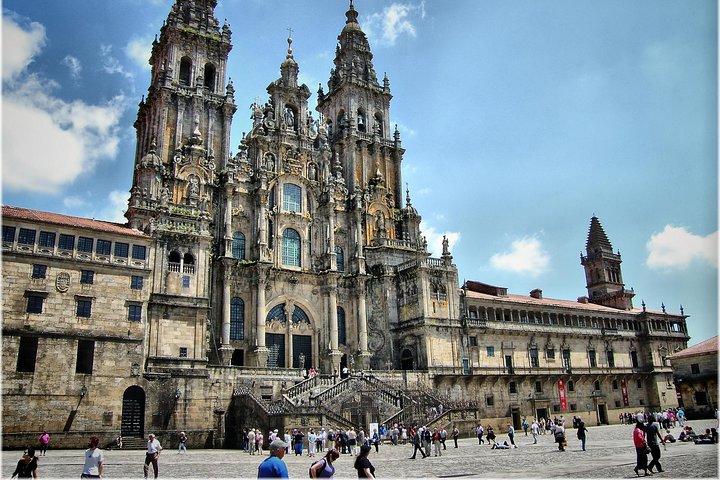 Santiago DE Compostela Excursão privativa a pé com um local