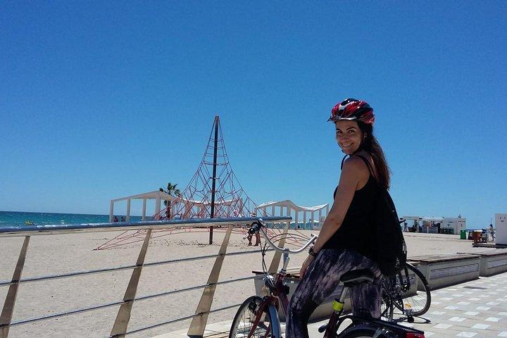 Excursão de bicicleta privada San Juan Beach, Alicante