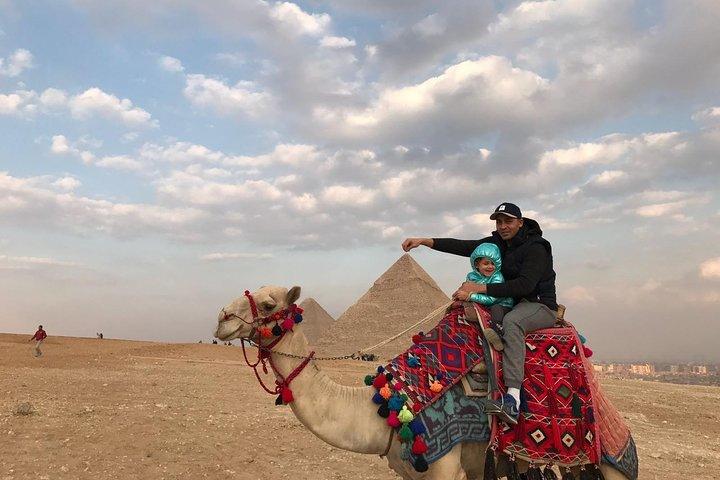 Tours de l'aéroport du Caire Pyramides de Gizeh Memphis ville Saqqara et Dahshur