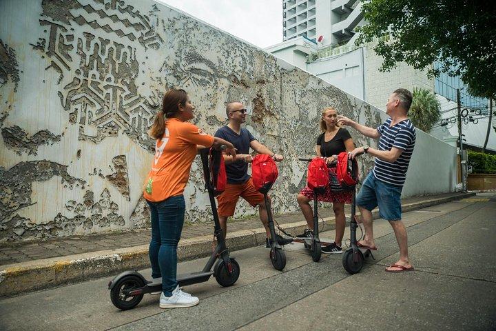 Scooter eléctrico de Bangkok