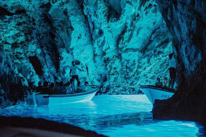 Blue cave,Mamma Mia and Hvar,5 islands speedboat tour small group