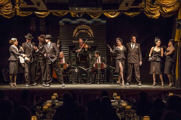 La Ventana Tango Show & Dinner with Optional Classic Bus Ride