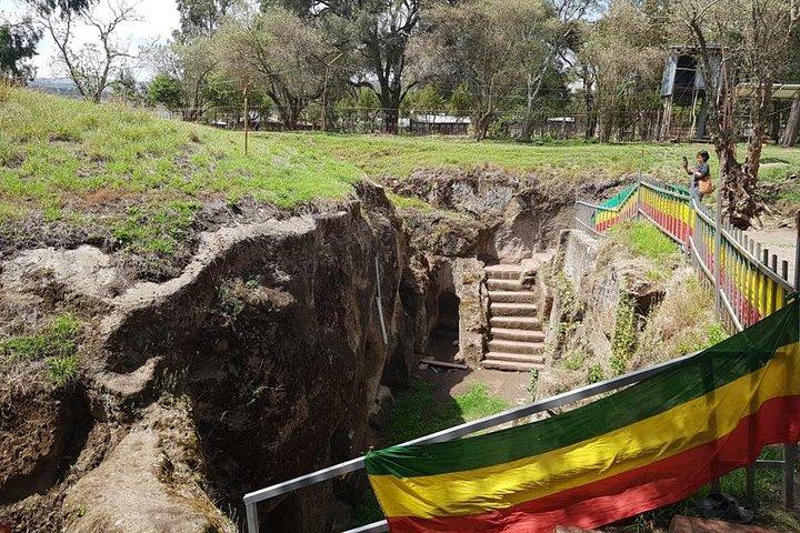 Dagtochtkerk van Adadi Mariam uit Addis Ababa