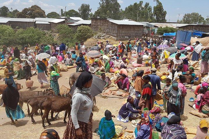 Dagtochtkerk van Adadi Mariam uit Addis Ababa