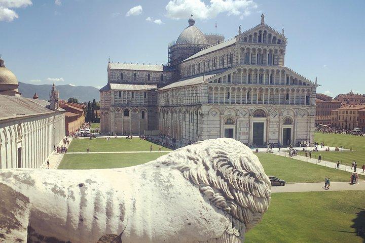 Pisa: Visita guiada à catedral com torre inclinada e passeio com comida local