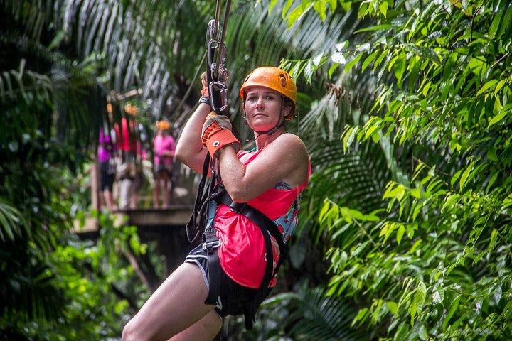 Cave Tubing og Zipline Adventure fra Belize City