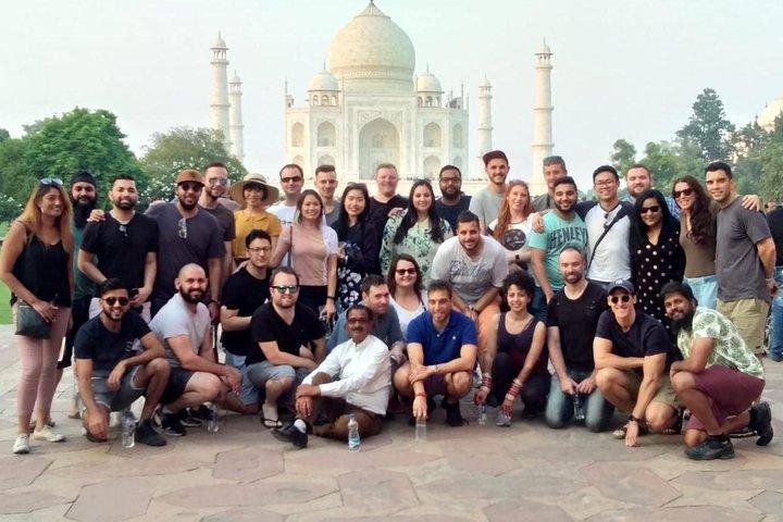 Taj Mahal-dagstur från Delhi med supersnabbtåg