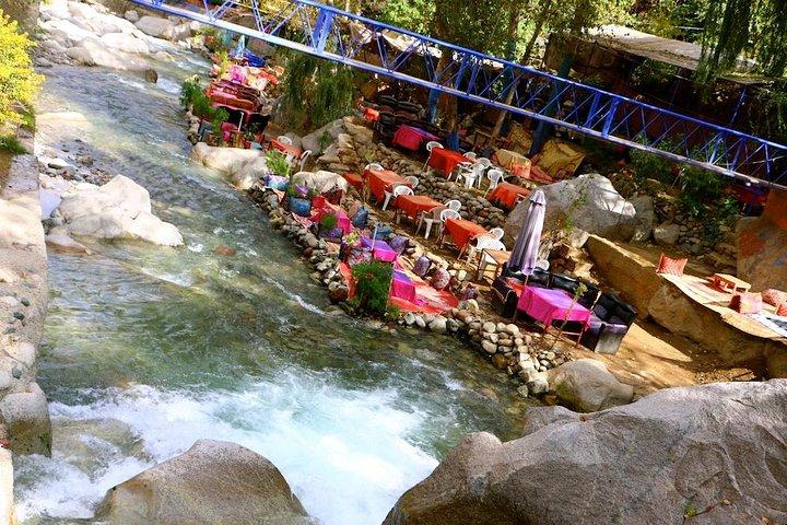 Private day trip from Marrakech to Ourika Valley with Setti Fatma Waterfalls