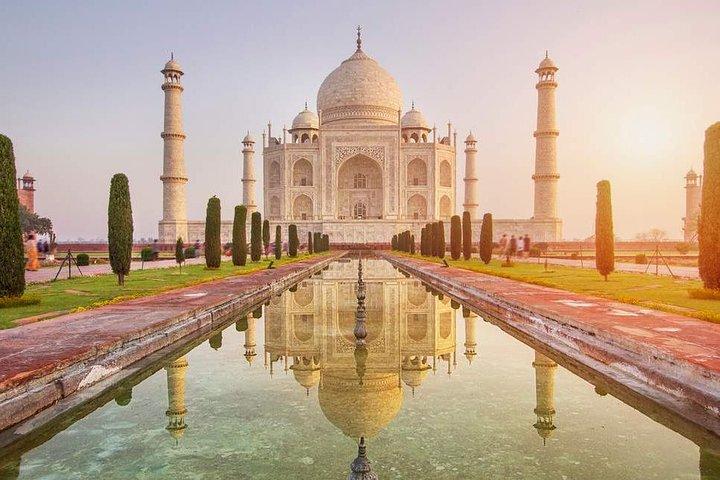 Taj Mahal og Fatehpur Sikri dagstur fra Jaipur