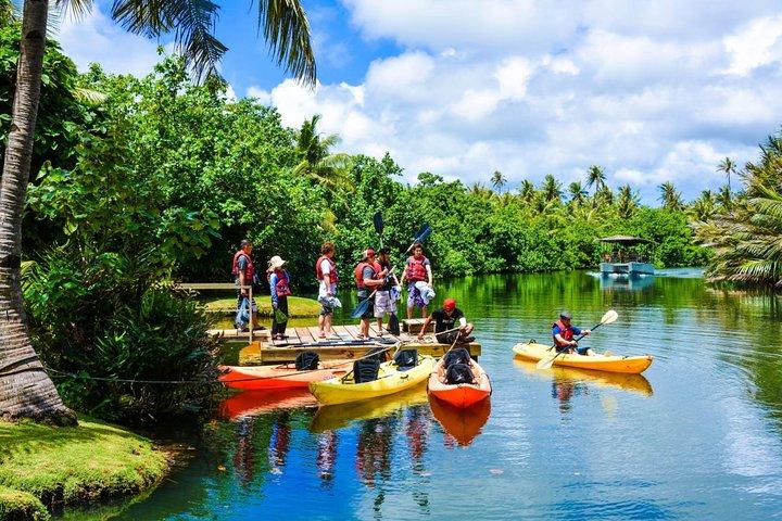 Excursão de aventura de caiaque no Vale do Latte com almoço sem transporte
