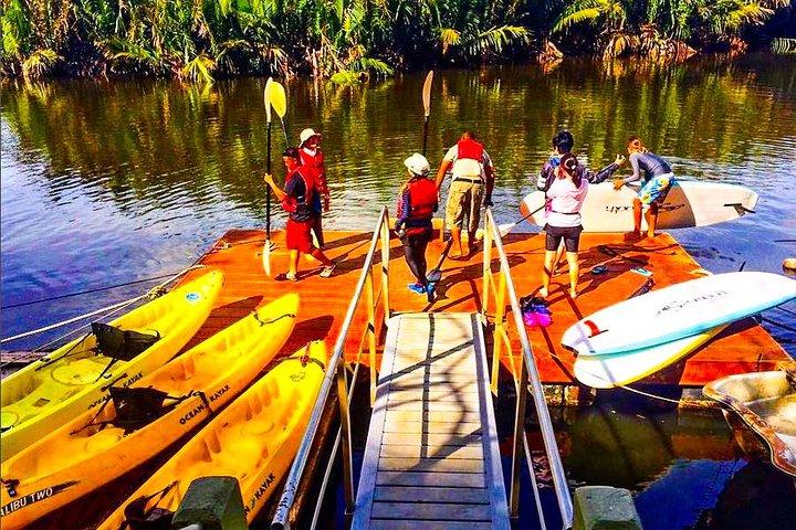 Excursão de aventura de caiaque no Vale do Latte com almoço sem transporte