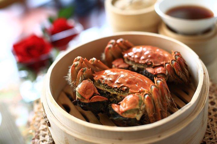 Yangcheng Lake Hairy Crab Gourmet Tour med Zhouzhuang eller Tongli Besök från Shanghai