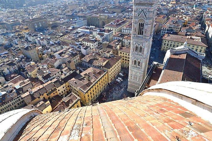 Florence Dome Climb & Private Guided Sightseeing Walking Tour mit Hotelabholung