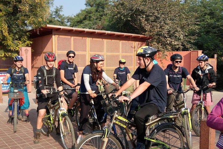 Fahrradtour durch die Landschaft