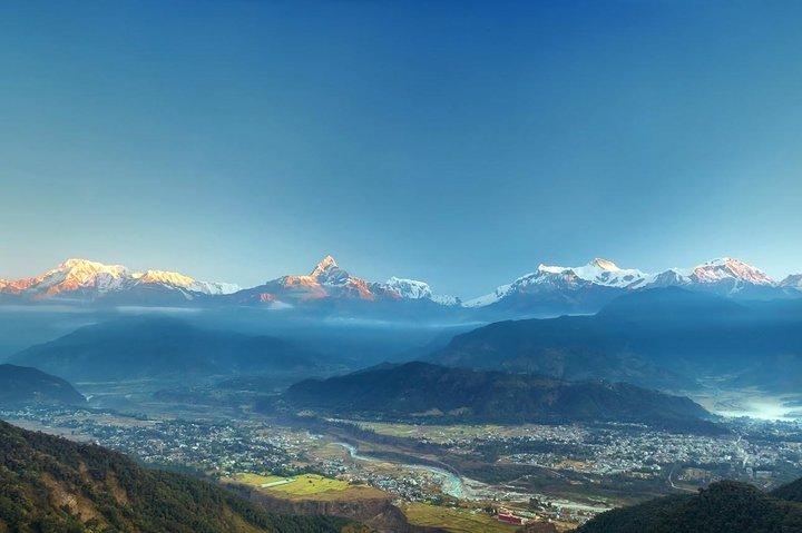 Sightseeing-tour door Pokhara inclusief Himalayan Sunrise View vanuit Sarangkot