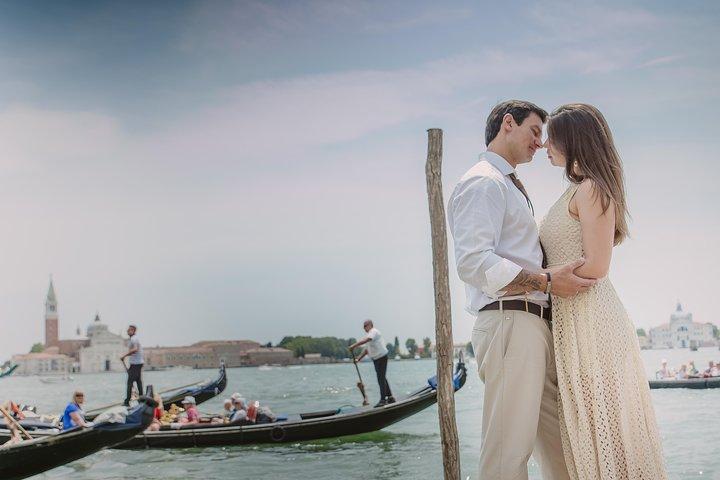 Séance photo privée à Venise avec balade en gondole