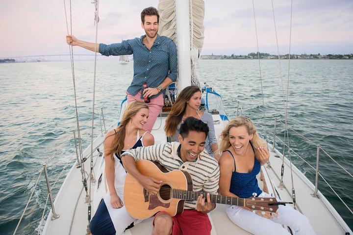 Privat sejlads på San Diego Bay