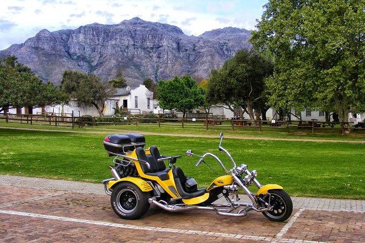 Cape Winelands Guided Trike Tour du Cap