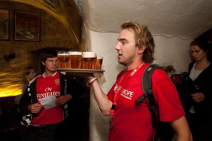 Belgische bierproeverij in Brussel