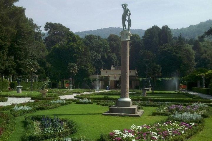 Castelo de Miramare e o parque