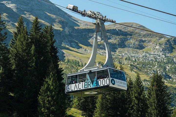 Ingresso para a Glacier 3000 incluindo bondinho e Peak Walk by Tissot