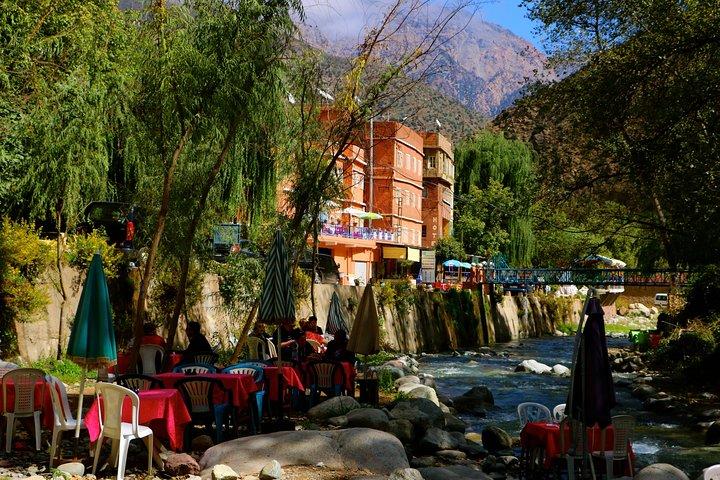 Private day trip from Marrakech to Ourika Valley with Setti Fatma Waterfalls