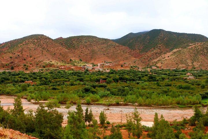 Private day trip from Marrakech to Ourika Valley with Setti Fatma Waterfalls
