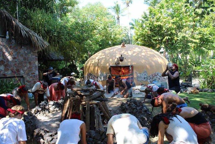 Azteekse Temazcal-ervaring en Jungle Coyuca-lagune en schildpaddenvrijlating