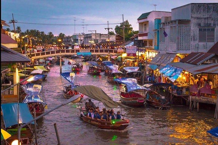 Thailand Market Discovery : Amphawa & Maeklong Eisenbahnmarkt