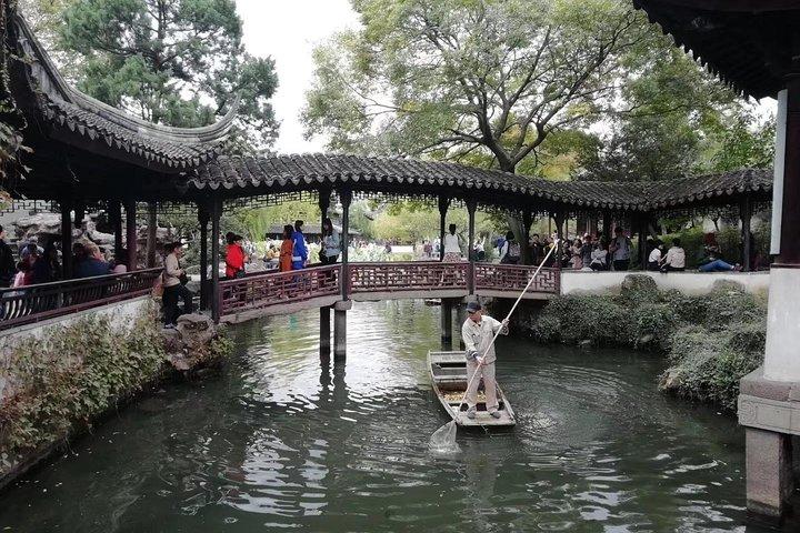 Da Shanghai a Suzhou in treno ad alta velocità ed esplora Suzhou in bicicletta