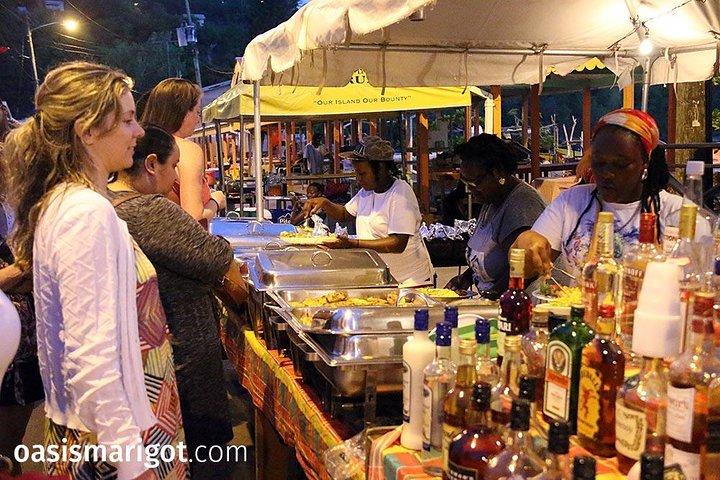 Viernes en la calle Fiesta en Santa Lucía