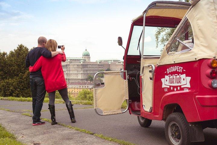Budapest romantisk privat Tuk Tuk-tur