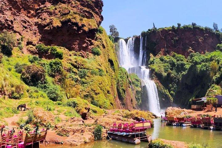 Ouzoud the Highest Waterfalls in atlas mountains Day Trip