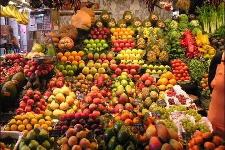Tour de mercado e aula de culinária